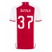 Ajax Josip Sutalo #37 Hjemmedrakt 2023-24 Korte ermer